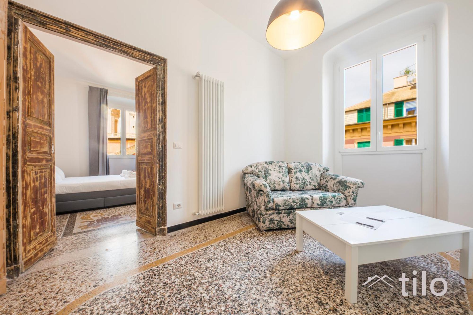 City Center, 2Br, Free Wifi & Netflix By Tilo 热那亚 外观 照片