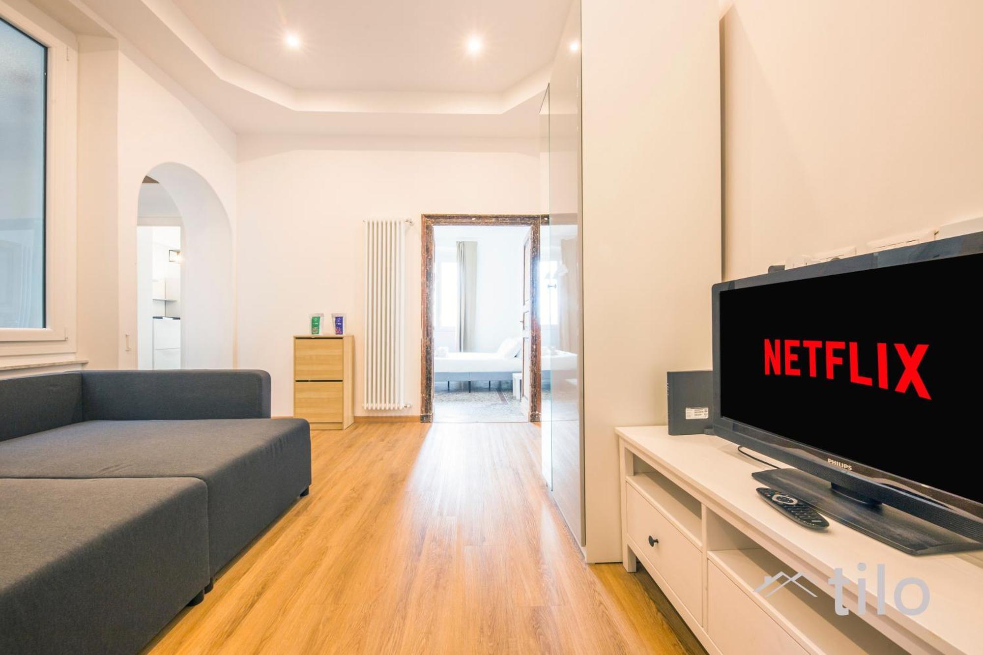 City Center, 2Br, Free Wifi & Netflix By Tilo 热那亚 外观 照片