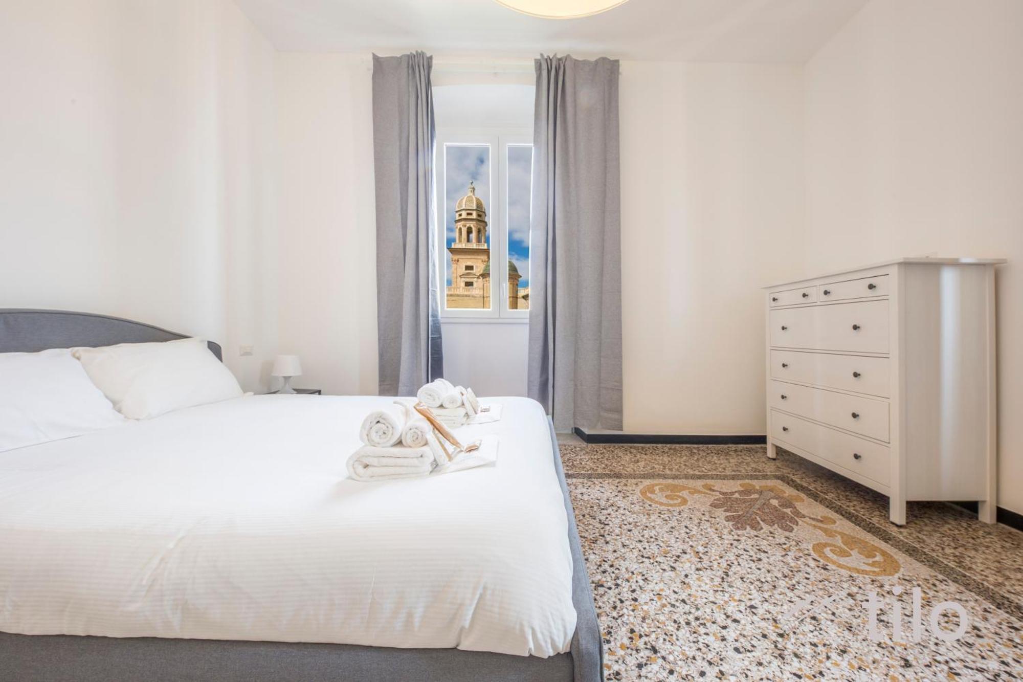 City Center, 2Br, Free Wifi & Netflix By Tilo 热那亚 外观 照片