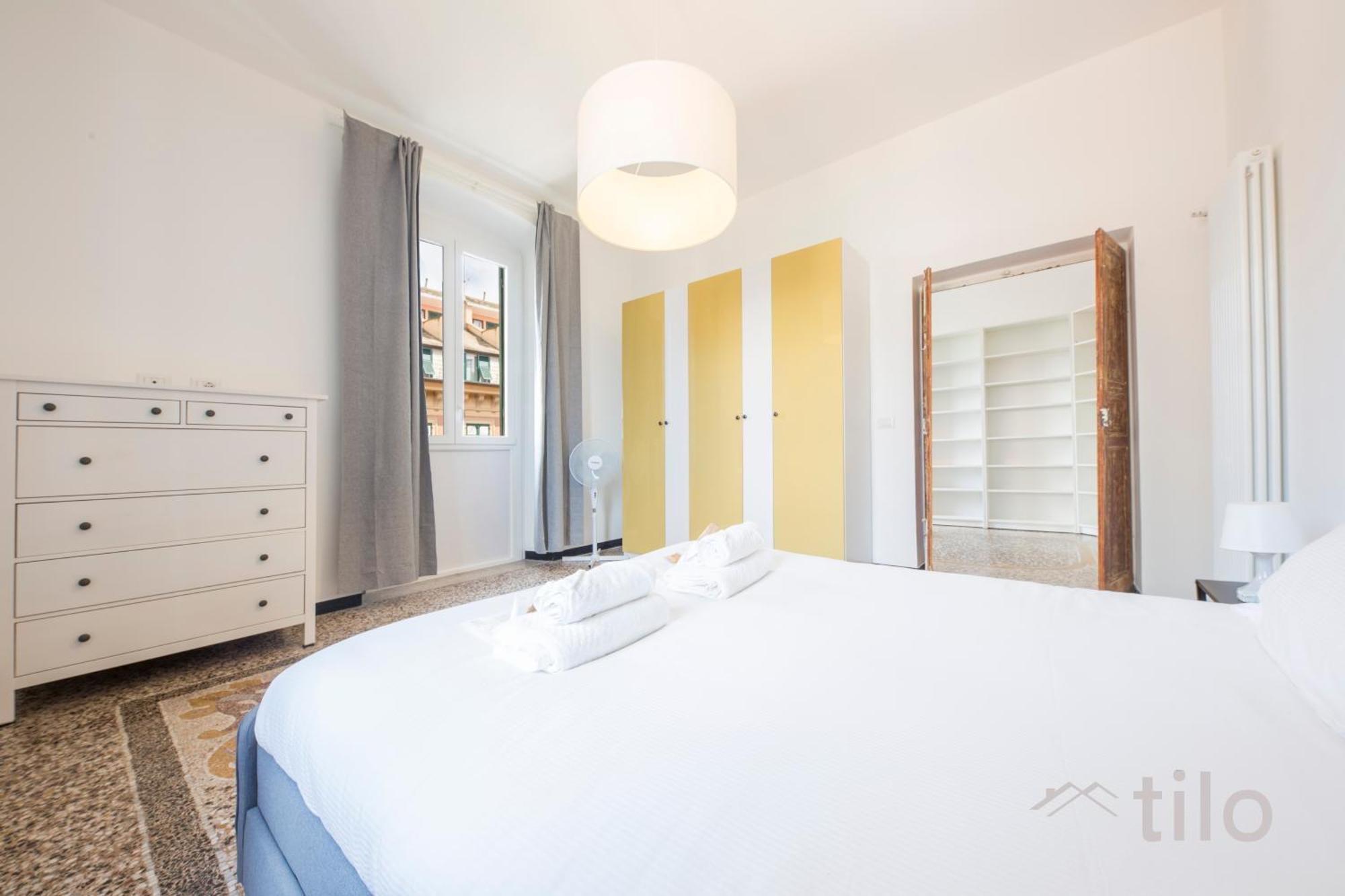 City Center, 2Br, Free Wifi & Netflix By Tilo 热那亚 外观 照片