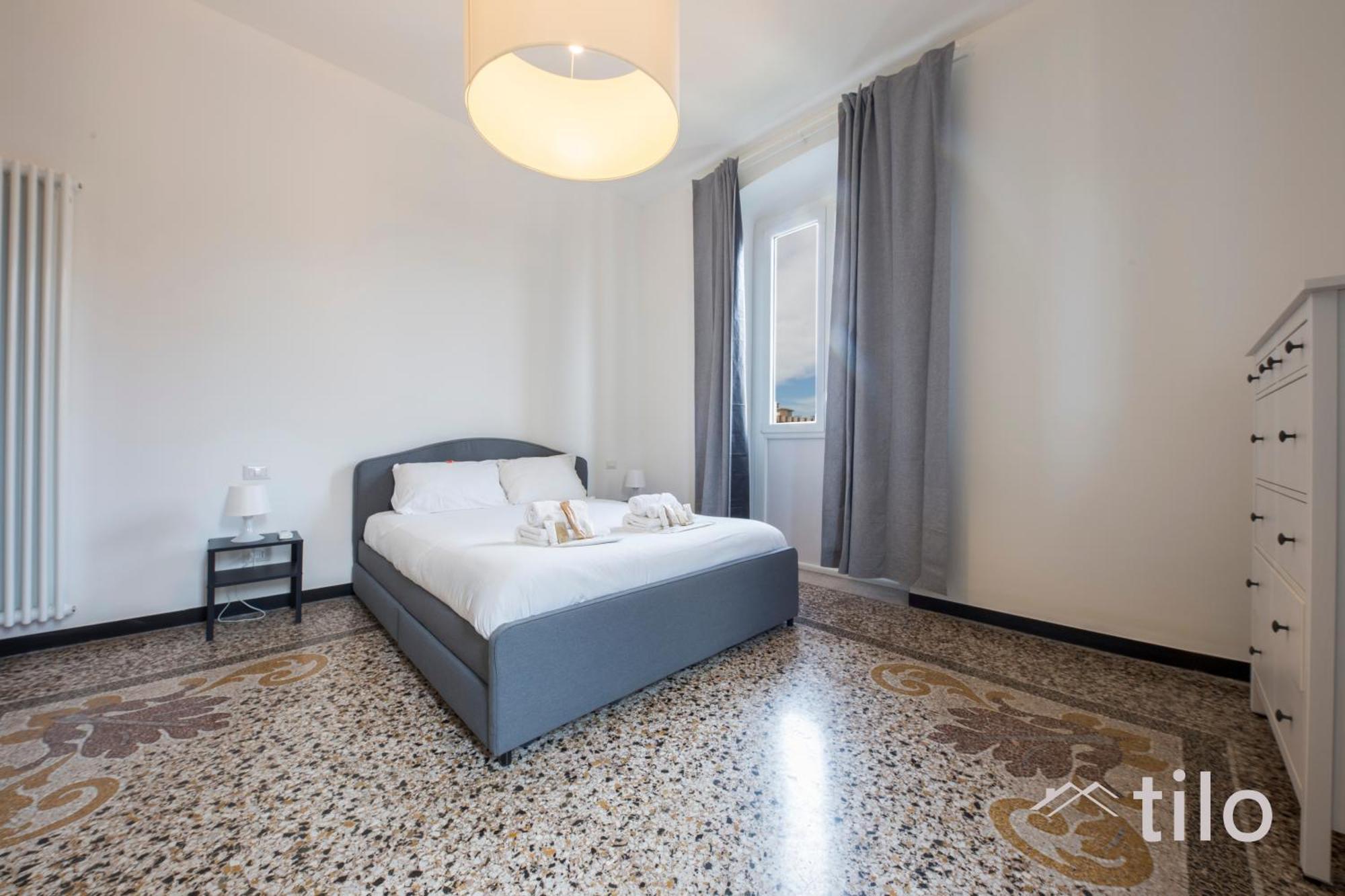 City Center, 2Br, Free Wifi & Netflix By Tilo 热那亚 外观 照片