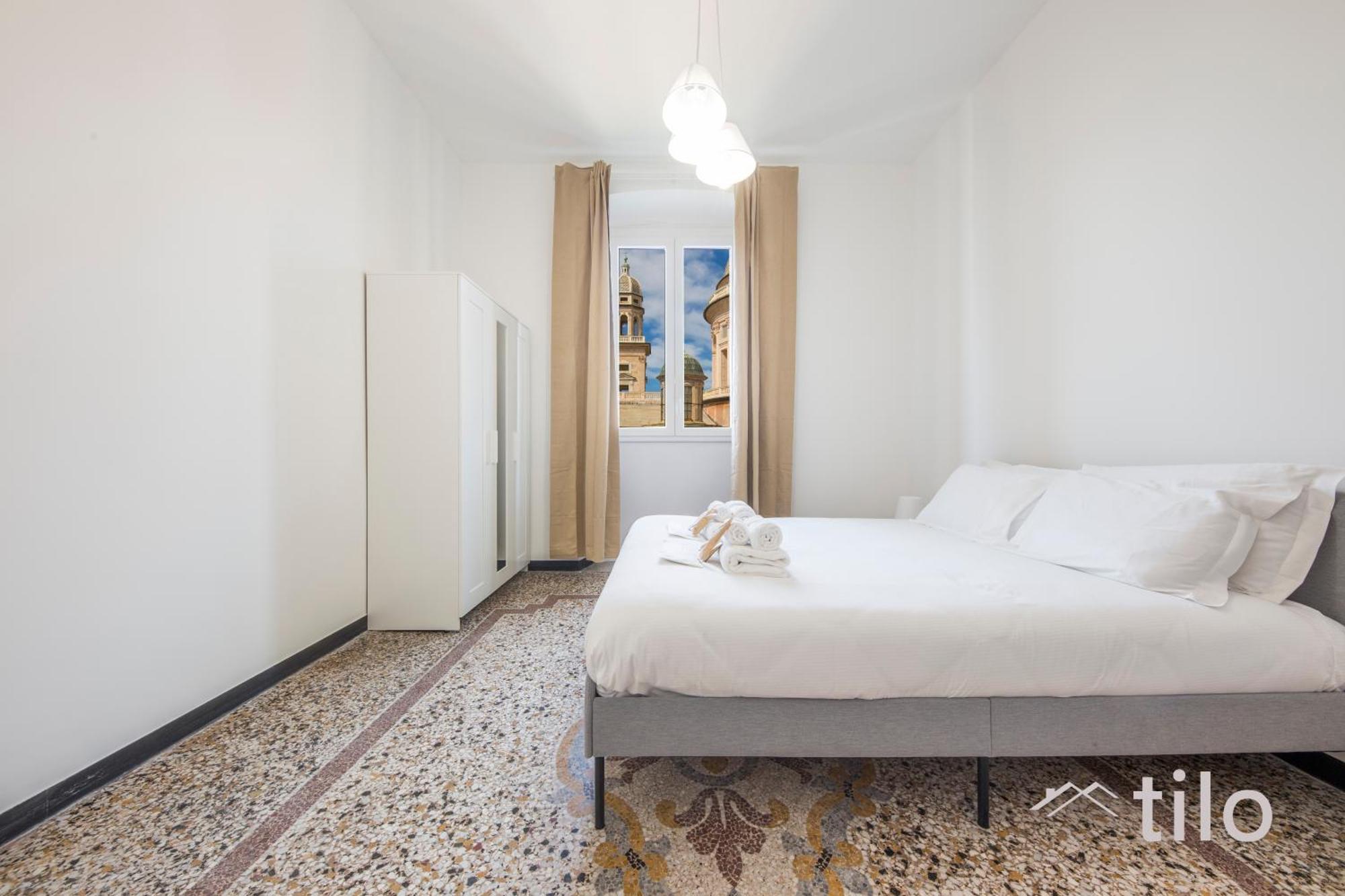 City Center, 2Br, Free Wifi & Netflix By Tilo 热那亚 外观 照片