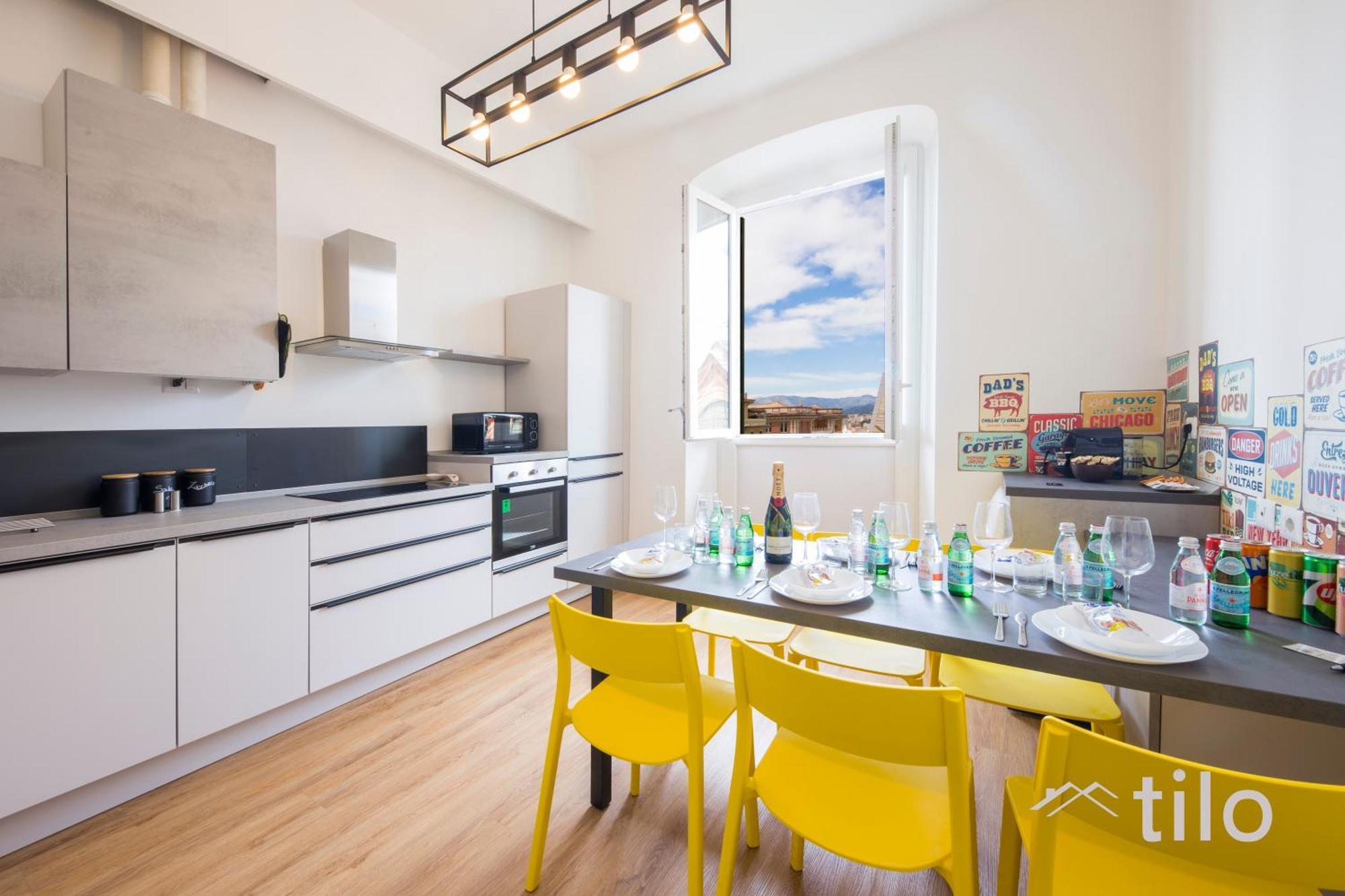 City Center, 2Br, Free Wifi & Netflix By Tilo 热那亚 外观 照片