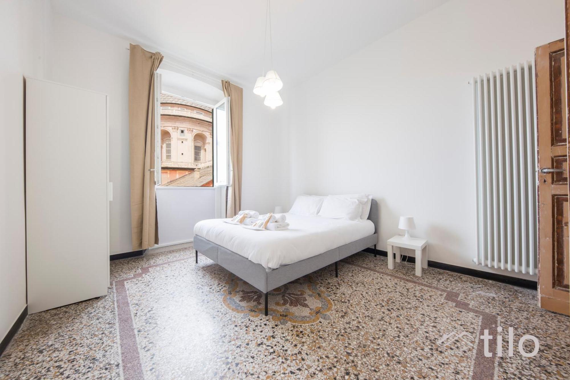 City Center, 2Br, Free Wifi & Netflix By Tilo 热那亚 外观 照片